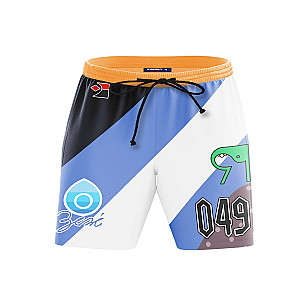 Pokemon Shorts - Poke Water Uniform Beach Shorts FH0709