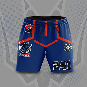 Pokemon Shorts - Poke Dragon Uniform Beach Shorts FH0709