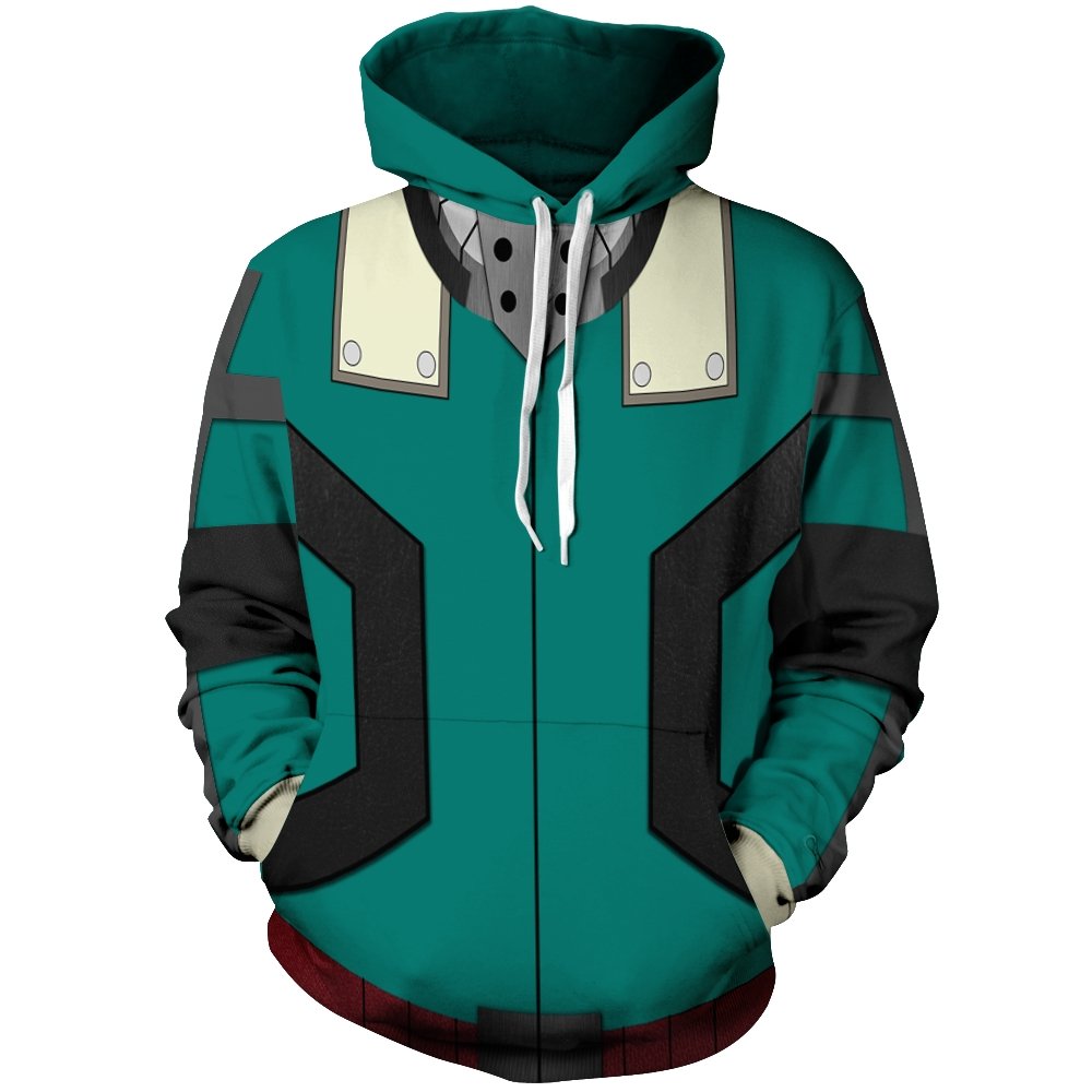 MHA Hoodies - Deku Midoriya Unisex Pullover Hoodie FH0709