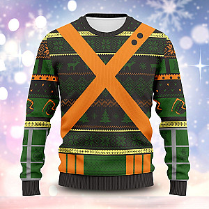 MHA Sweaters - UA High Katsuki Unisex Wool Sweater FH0709