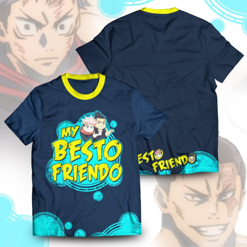 Jujutsu Kaisen T-shirts - Besto Friendo Unisex T-Shirt FH0709