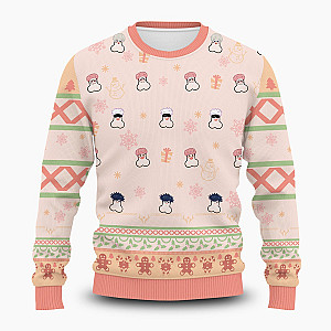 Jujutsu Kaisen Sweaters - Naughty JJK Xmas Unisex Wool Sweater FH0709