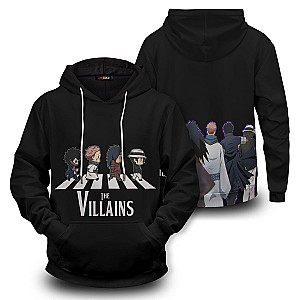 Naruto Hoodies - The Villains Crossover Unisex Pullover Hoodie FH0709