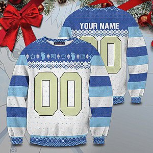 Haikyuu Sweaters - Personalized Kamomedai Christmas Unisex Wool Sweater FH0709
