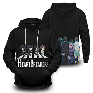 Hunter x Hunter Hoodies - The Heartbreakers Crossover Unisex Pullover Hoodie FH0709