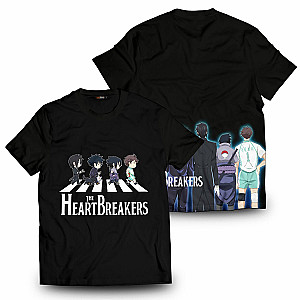Hunter x Hunter T-shirts - The Heartbreakers Crossover Unisex T-Shirt FH0709