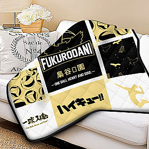 Haikyuu Blankets - Fukurodani Cozy Quilt Blanket FH0709