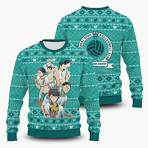 Haikyuu Sweaters - Team Crown Unisex Wool Sweater FH0709