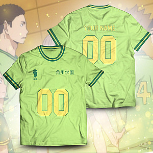 Haikyuu T-Shirts - Personalized Team Kakugawa Unisex T-Shirt FH0709