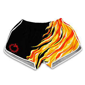 Seven Deadly Sins Shorts - Meliodas Dragon Women Beach Shorts FH0709